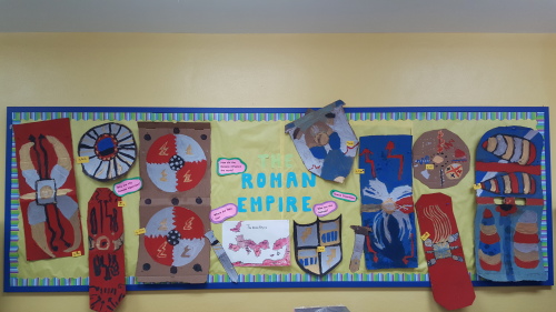 Grade 4 explores the Roman Empire!