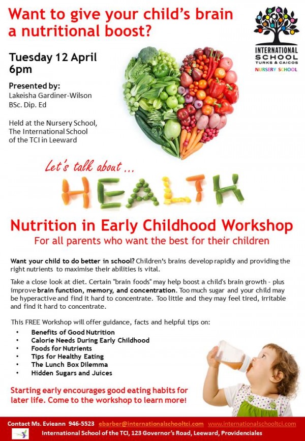 Nutrition-in-Early-Childhood-Workshop-April-12th-at-6pm-Nursery-School-ISTCI-with-Lakeisha-Wilson-e1459956896863