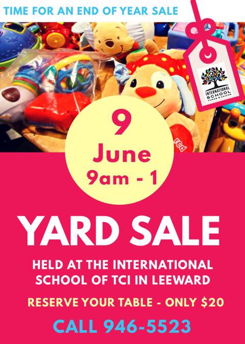 International School TCI Yard Sale